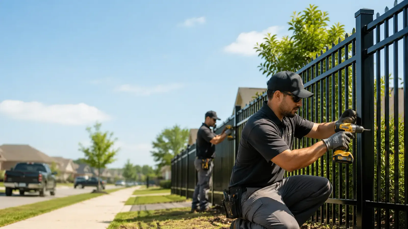 Metal Fence Installation in Dawson, IA
